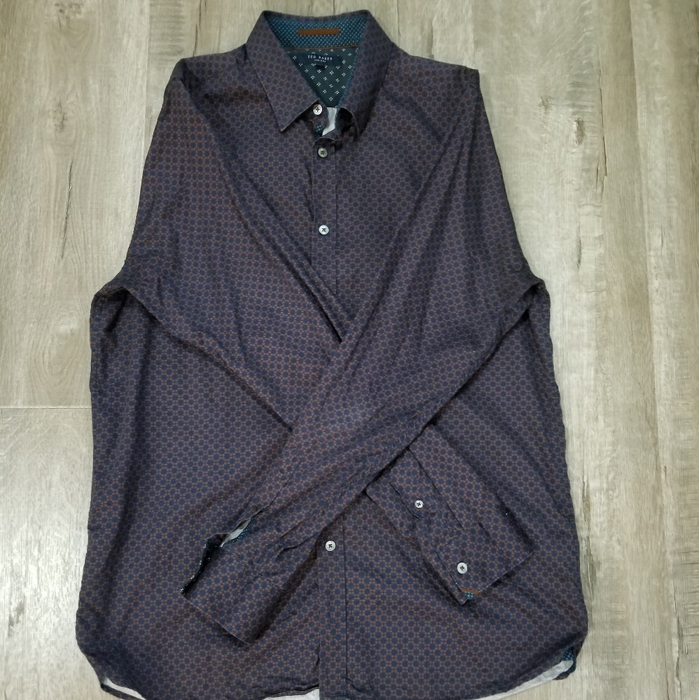 Mens Ted Baker Button Down Shirt